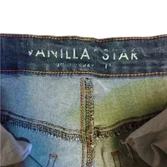 Vanilla Star Women's Jeans 90s size 11 Blue great conditions! - Picture 3 of 4